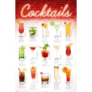 Poster - Cocktails english