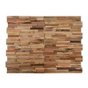 Panouri placare pereți 1m², 10 buc., lemn de tec reciclat