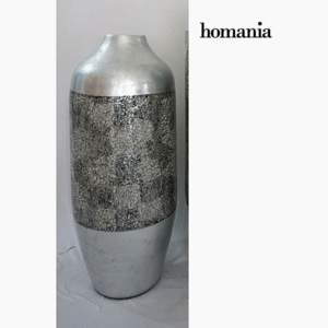Vază Bambus Argintiu (24 x 24 x 59 cm) by Homania