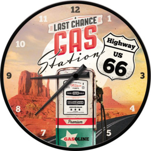 Ceas retro - Route 66 (Gas Station)