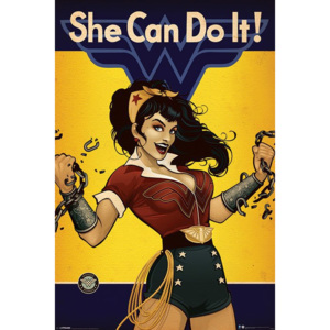 Poster - Wonder Woman (She Can Do It!)