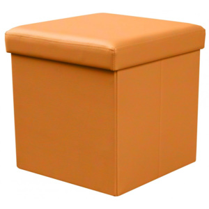 MOLY pouf, culoare: portocaliu