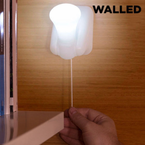 Lumină LED Portabilă cu Cordon Walled LB15 (pachet de 3)