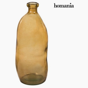 Vază din Sticlă Reciclată Maro - Crystal Colours Deco Colectare by Homania