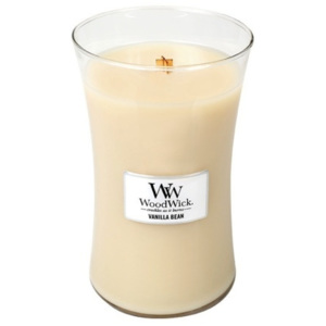 Lumânare parfumată WoodWick, cu aromă de vanilie, 609 g, 130 ore