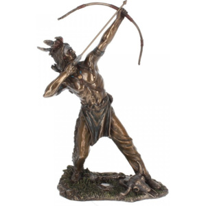 Statueta amerindian Vanatorul 31.5 cm