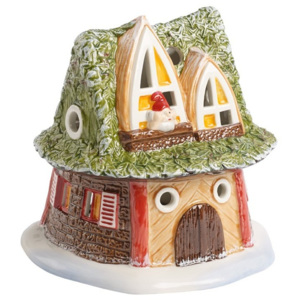Decoratiune portelan Dwarfs house Fairytale park - Christmas Collection