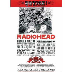 Poster - Radiohead (Fear)