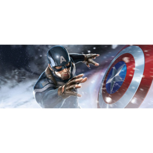 Fototapet: Captain America (1) - 104x250 cm