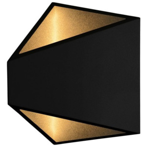 Lucide Tixis 17805/08/30 Aplice perete negru negru LED - 2 x 4W 16 x 15,2 x 7,4 cm