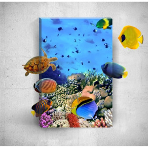 Tablou de perete 3D Mosticx Under The Water, 40 x 60 cm