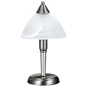 Aldex Silver 369B Veioze, Lampi de masă argintiu argintiu 1 x E27 max. 60W 32 x 18 x 18 cm