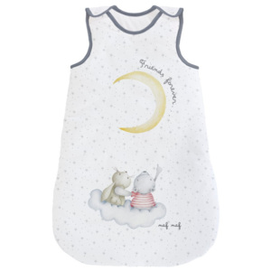 Sac de dormit pentru bebeluși Naf Naf Rabbit & Moon, lungime 70 cm