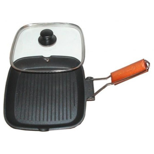 Grunberg Tigaie grill cu capac 24x24 (HXG 24 LD)
