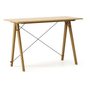 Masa de birou Desk Slim Oak, L120xl50xh75 cm