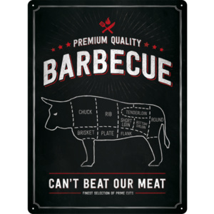 Placă metalică - Barbecue (Premium Quality)