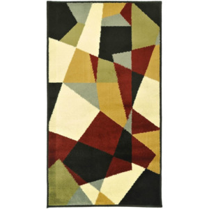 Covor Decorino, Modern & Geometric, polipropilena, C44-1013411, 67x120 cm, Multicolor