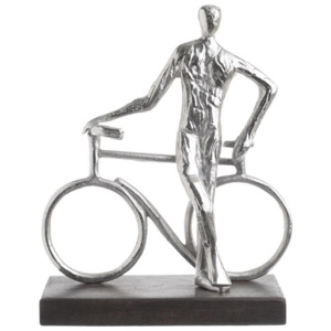 Statueta aluminiu Bicicleta