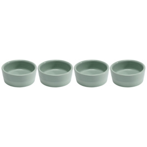 Set 4 boluri din ceramică Ladelle Dipped, Ø 6 cm, verde pastel