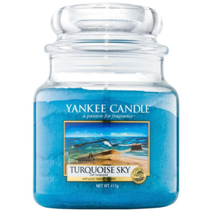 Yankee Candle lumanare parfumata Turquoise Sky Classic mijlocie