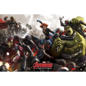 Poster - Avengers: Age of Ultron (BATTLE)