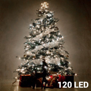 Lumini de Crăciun Albe (120 LED)