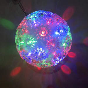 Glob cu lumini multicolore 3d