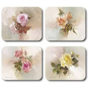 Fragrant Blooms Placemats Set 4 piese
