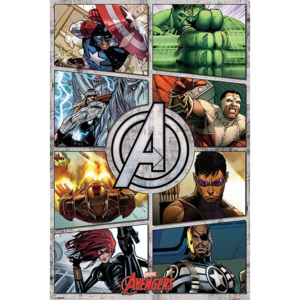 Poster - Avengers (comics panel)