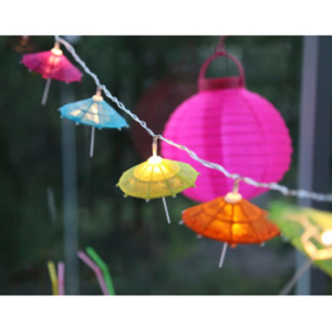 Decoraţiune luminoasă Best Season Umbrella, 10 becuri
