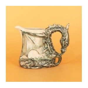 Halba ceramica in forma de dragon. Se vinde la set de 6 bucati