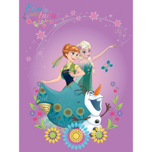 Covor Disney Kids Princess Elsa & Anna 5, Imprimat Digital
