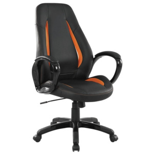 TIGER scaun culoare: negru/portocaliu