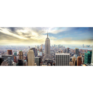 Fototapet: Vedere New York - 104x250 cm