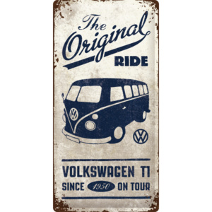 Placă metalică: VW The Original Ride - 50x25 cm