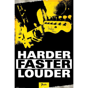 Poster - Fender (Harder, Faster, Louder)