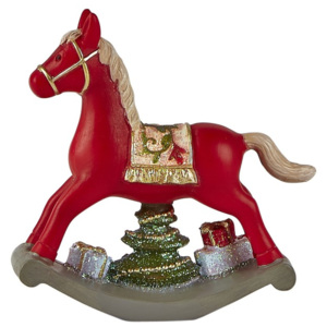 Decorațiune KJ Collection Rocking horse, 11 cm