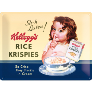 Placă metalică - Rice Krispies