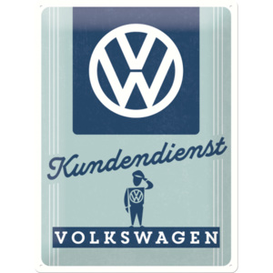 Placă metalică - Volkswagen (Kundendienst)