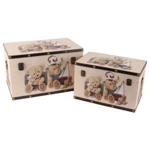 Juliana bagaje Set 2 cutii - Ursuleți de pluș