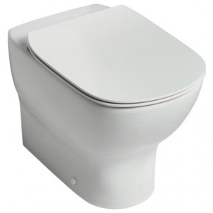 Vas WC pe pardoseala, Ideal Standard Tesi AquaBlade, lipit de perete, rezervor incastrat
