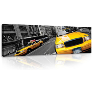 Tablou canvas: Manhattan Taxi (2) - 145x45 cm