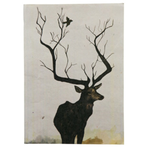 Poster cu tematica cerb De Eekhoorn Oh Deer, 47 x 32 cm