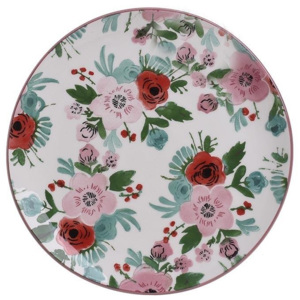 Platou ceramica design floral 26 cm