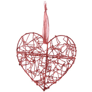 Decoratiune suspendata Heart Red