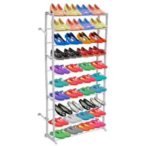 Organizator pantofi cu 10 rafturi