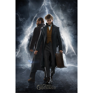 Fantastic Beasts: The Crimes Of Grindelwald - Newt & Dumbledore Poster, (61 x 91,5 cm)