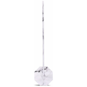 Lampă de birou Gingko Octagon Marble, alb