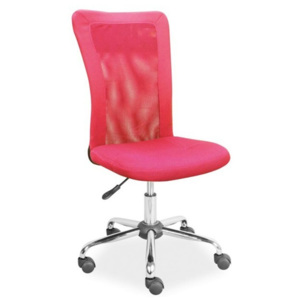 Scaun birou copii mesh SL Q122 roz
