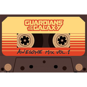 Poster - Guardians of the Galaxy (Awesome Mix Vol.1)